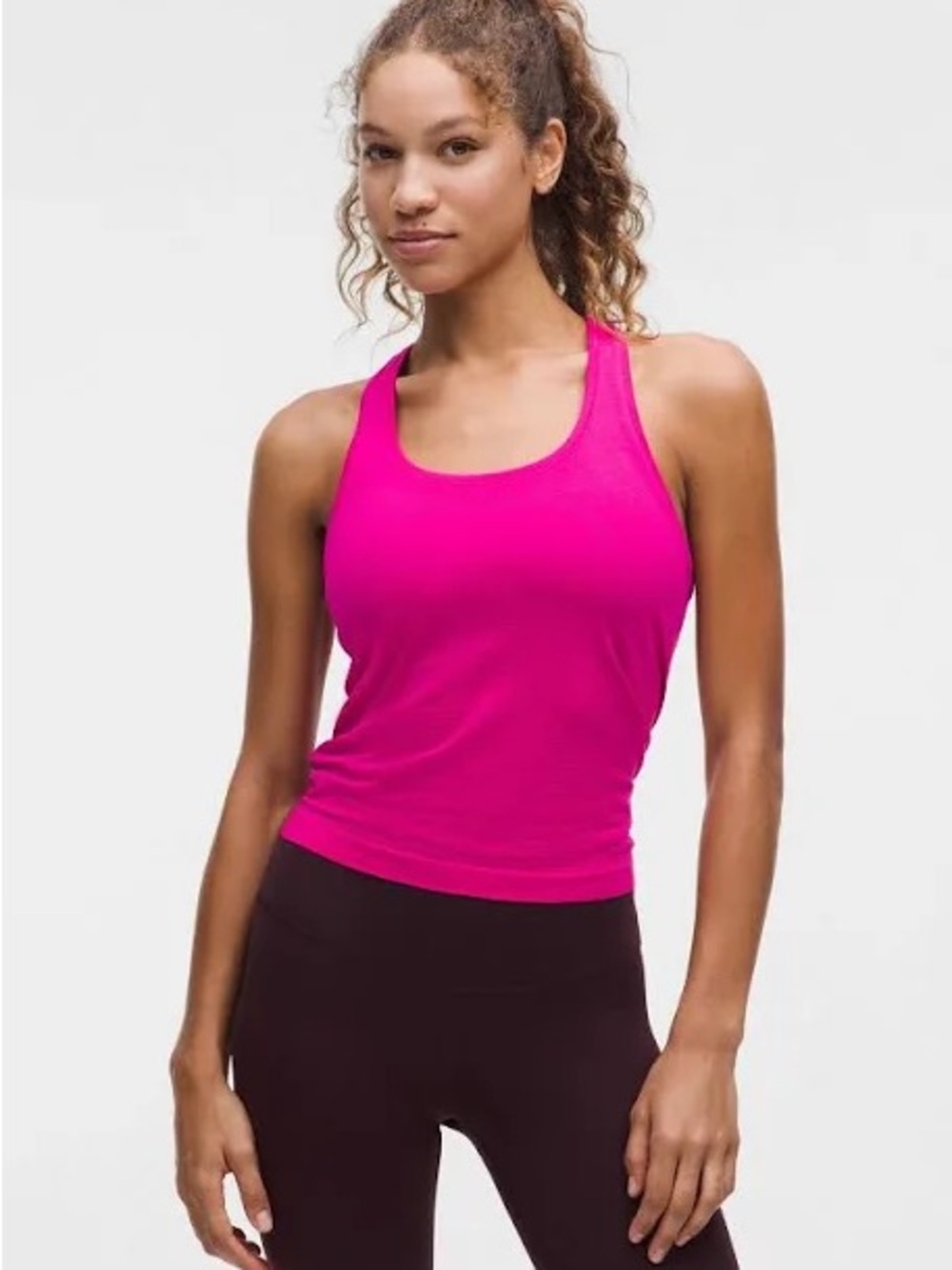 lululemon athletica Bright Pink Tank Top